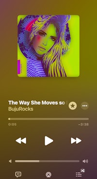 the way she moves music player- screenshot