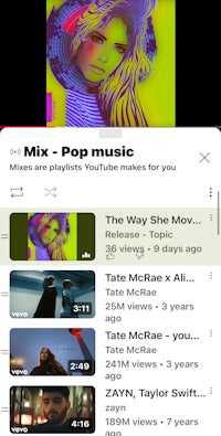 taylor swift - mix & pop music- screenshot